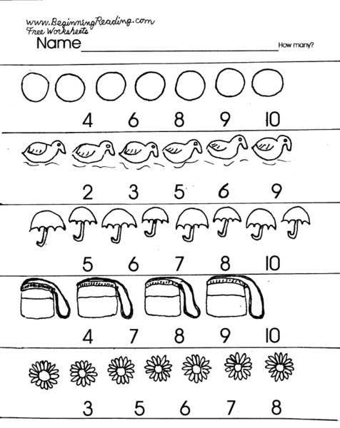 Counting Objects Lesson Plan