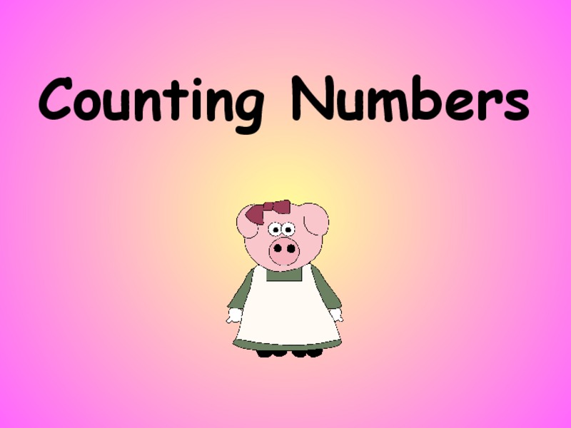 Counting Numbers PPT