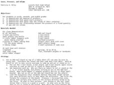 Gases, Pressure, and Volume Lesson Plan