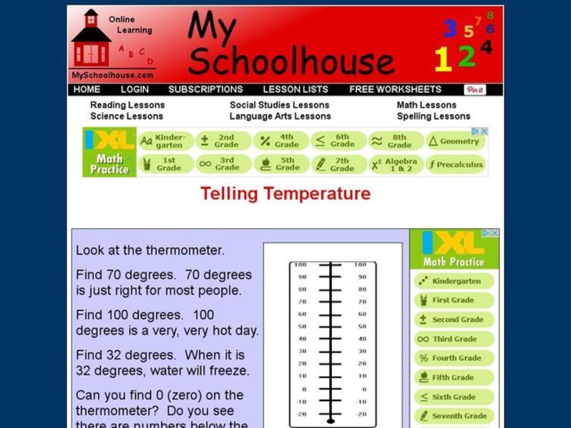 Telling Temperature Interactive