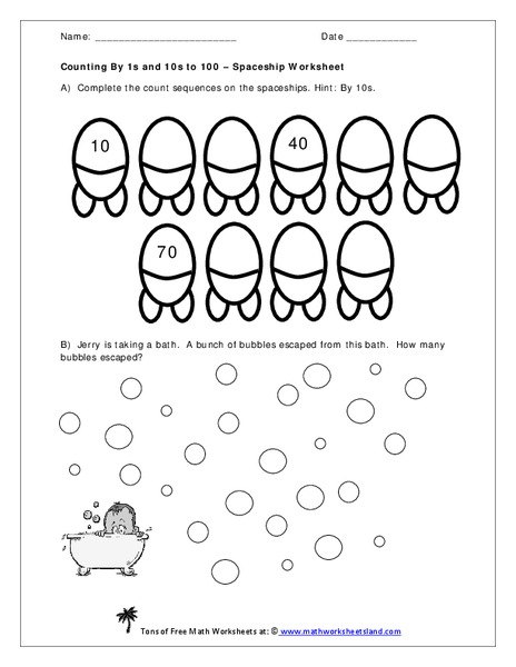 Counting Practice Worksheet