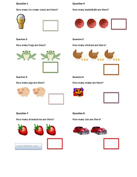 Counting Skills 2 Worksheet