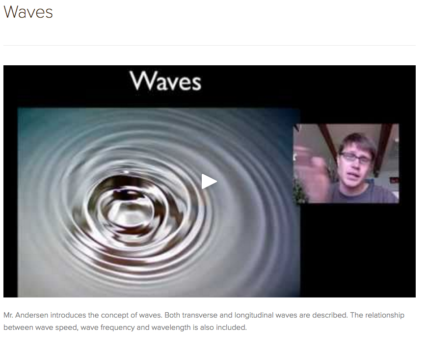 Waves Instructional Video
