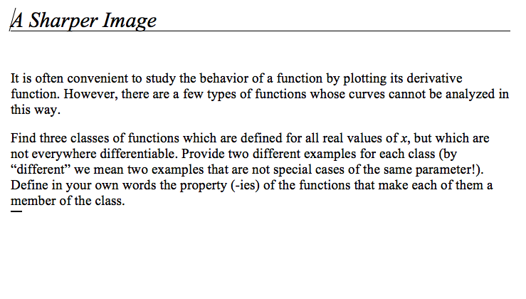 A Sharper Image Assessment