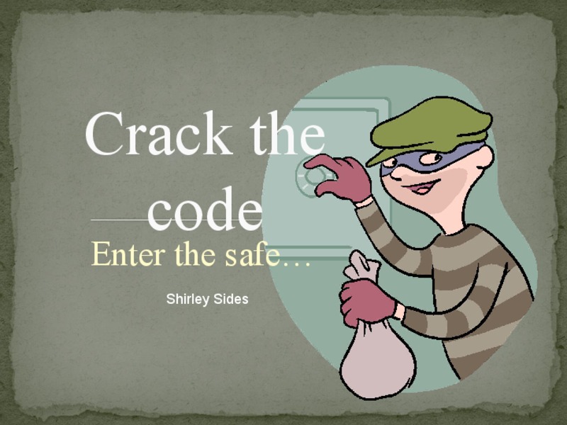 Crack the Code PPT