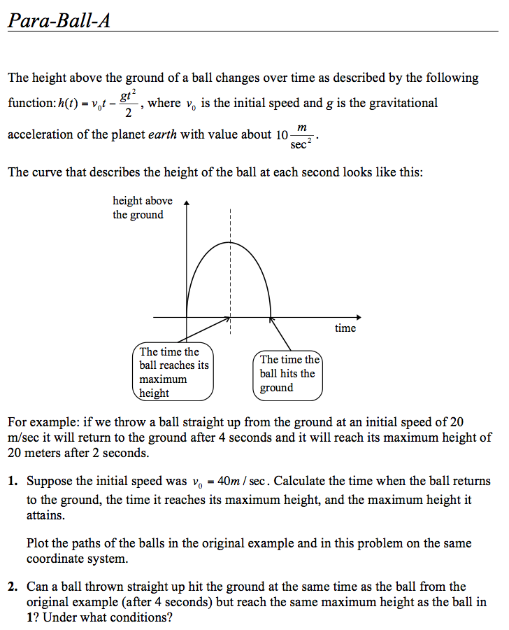 Para-Ball-A Assessment