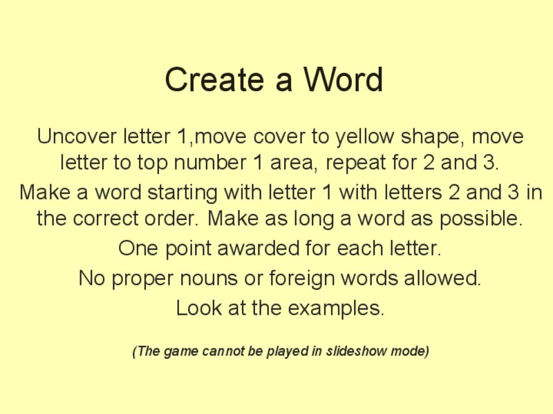 Create a Word PPT
