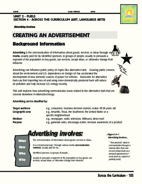 Creating an Advertisement Activity