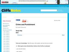 Crime and Punishment Quiz Interactive