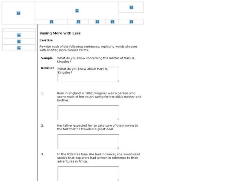 Saying More with Less Interactive