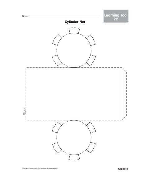 Cylinder Net Worksheet