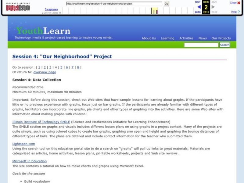 Data Collection Lesson Plan