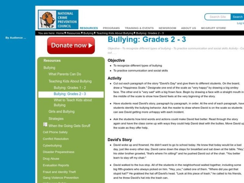 David's Day Lesson Plan