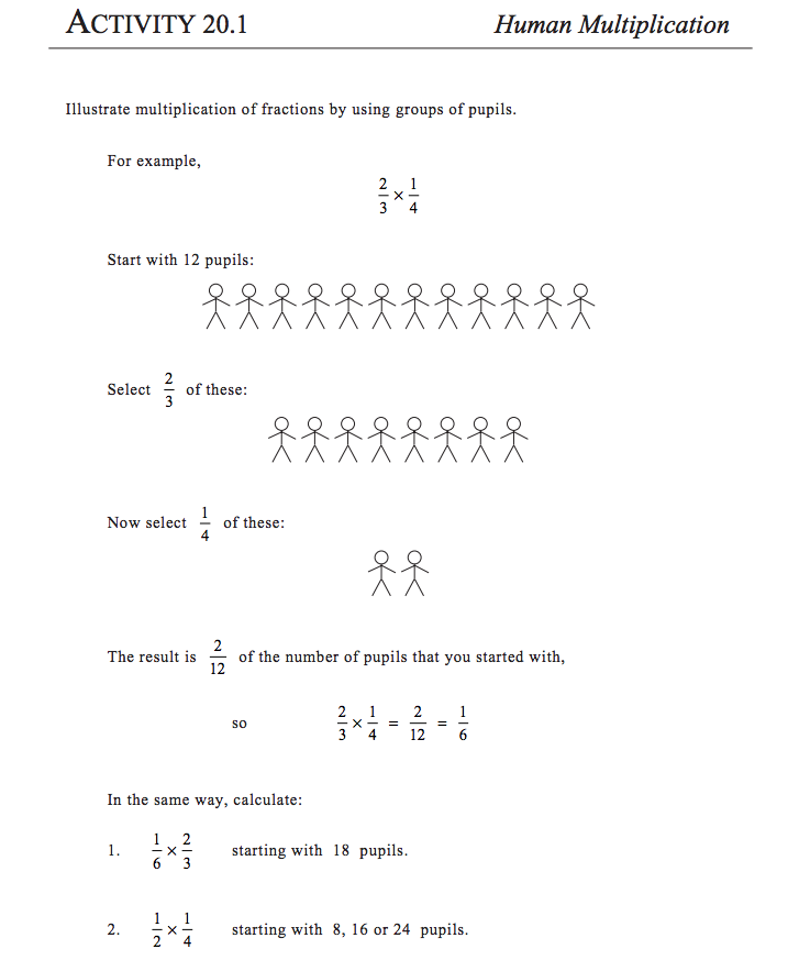 Arithmetic: Fractions Worksheet