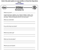 2 Cities Worksheet