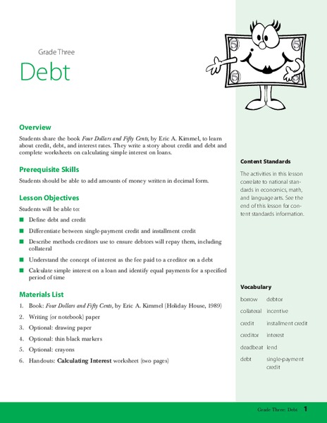 Debt Lesson Plan