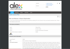 Men and Women of Space Exploration Lesson Plan