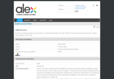 I Will Survive Lesson Plan