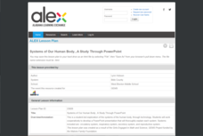 Systems of the Human Body Lesson Plan