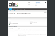 As Large As Life. . . A Poster of a Human Body System Lesson Plan