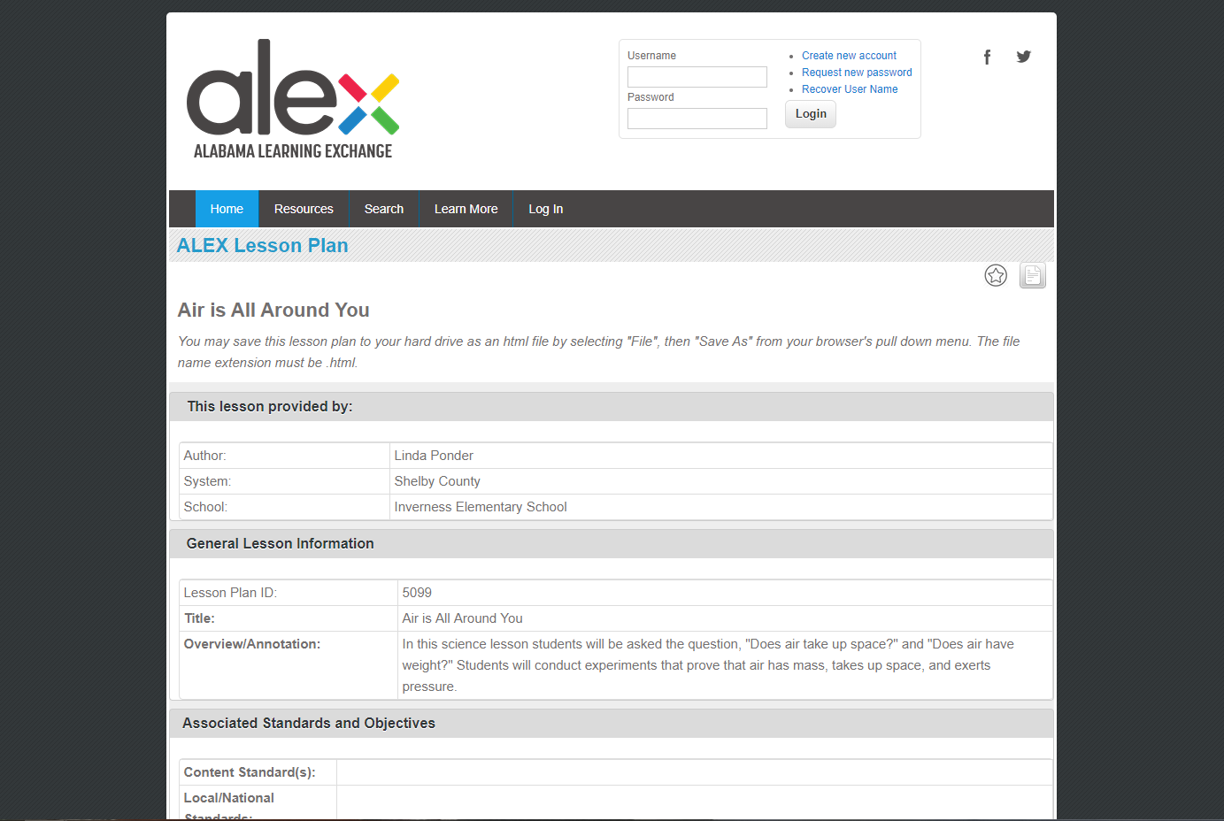 Air is All Around You Lesson Plan