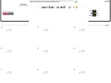 Decimal Division Level 10 Worksheet