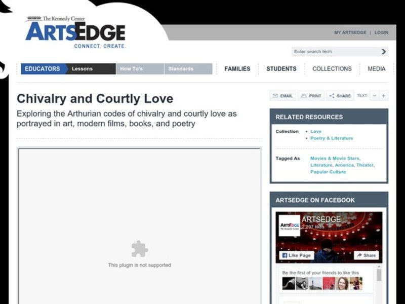 Chivalry and Courtly Love Lesson Plan