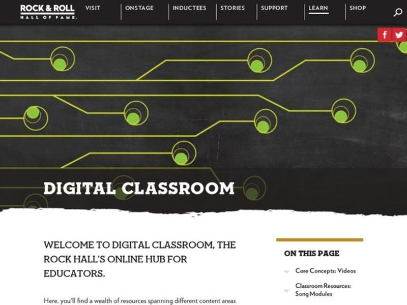 Rockin’ the World: Rock and Roll and Social Protest in 20th Century America Lesson Plan