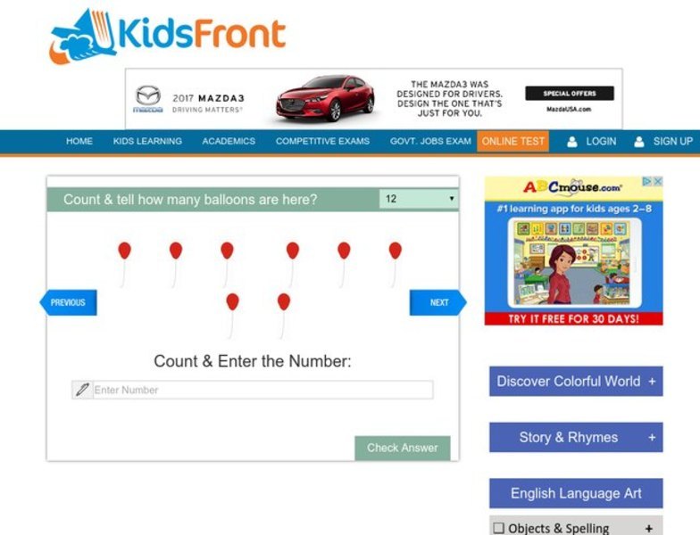 Count and Tell Interactive