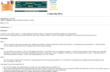 Composing Music Lesson Plan