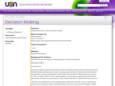 Decision Making Lesson Plan