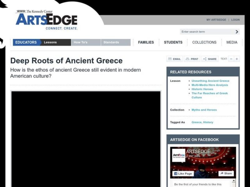 Deep Roots of Ancient Greece Lesson Plan