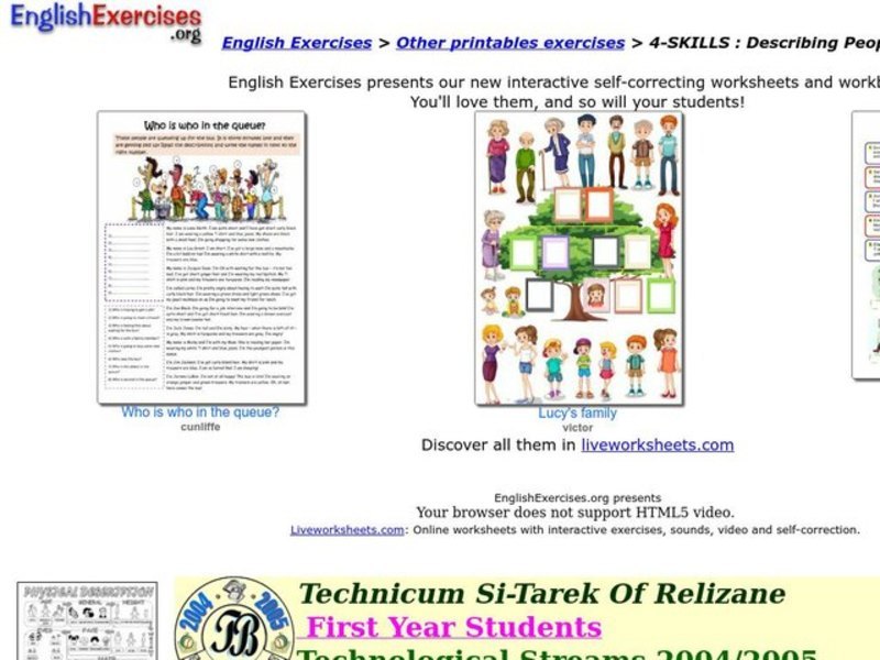 Describing People Interactive