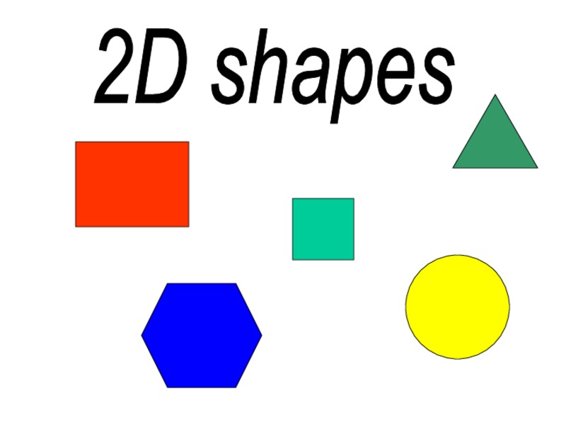 2D Shapes PPT