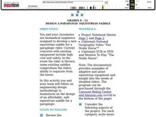 Design a Paraplegic Equestrian Saddle Lesson Plan