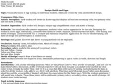 Design Motifs and Eggs Lesson Plan