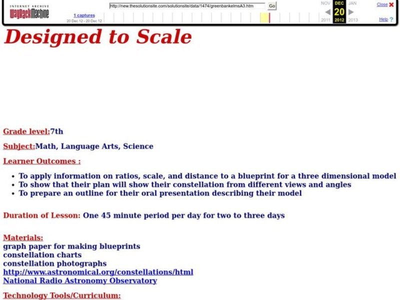 Designed to Scale Lesson Plan
