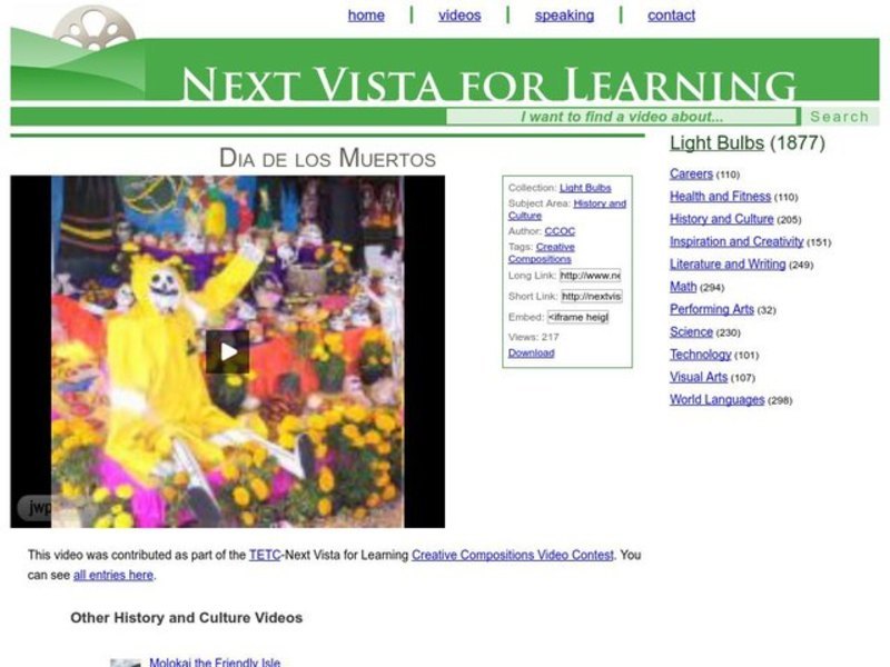 Dia de los Muertos Instructional Video