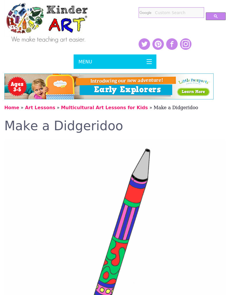 Didgeridoos Lesson Plan