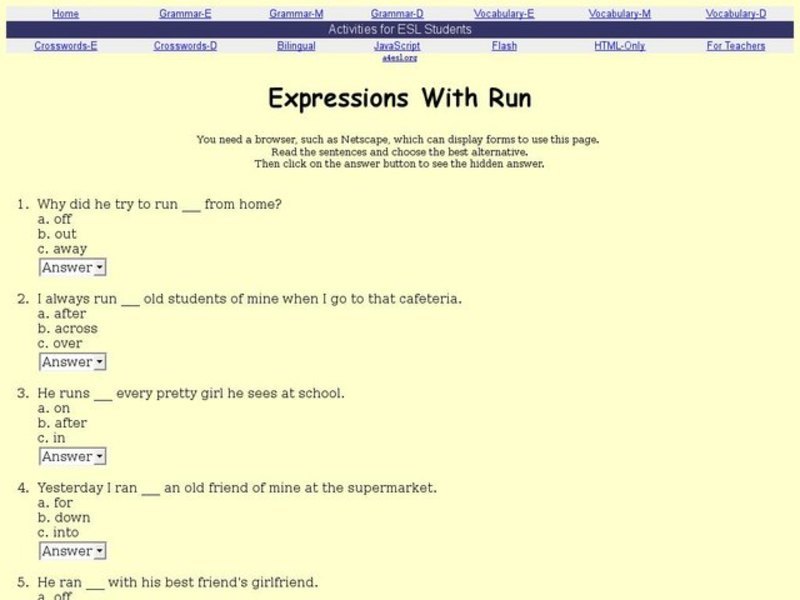 Expressions With Run Interactive