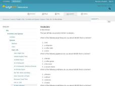 In the Kitchen: Picture Comprehension Interactive