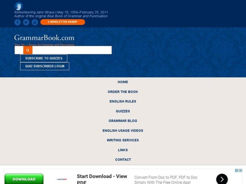 Lay vs. Lie Quiz Interactive
