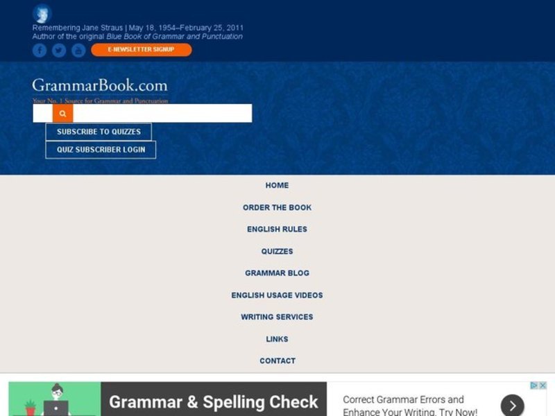 Commas Quiz Interactive