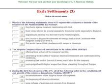 Early Settlements (3) Interactive