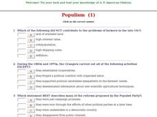 Populism  (1) Interactive