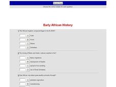 Early African History Interactive