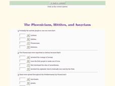The Phoenicians, Hittites, and Assyrians Interactive