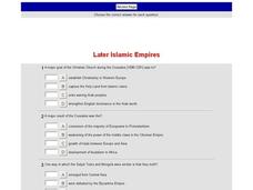 Later Islamic Empires Interactive