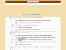 The Wars of Religion (2) Interactive