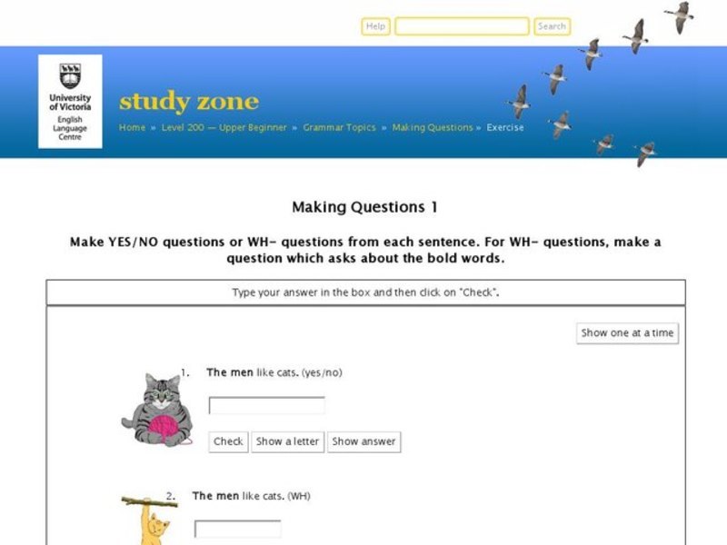 Making Questions 1 Interactive